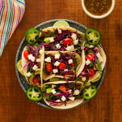 hiszpańska sałatka ze świeżych składników