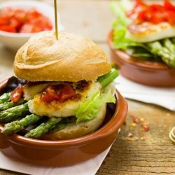 Burger wegetariański
