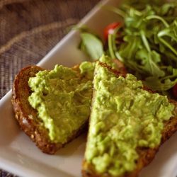 guacamole na kanapce
