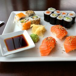 Sushi przygotowane w domu