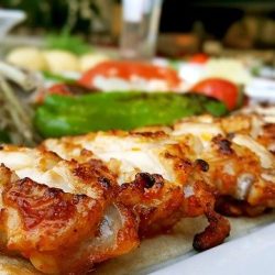 danie kebab z warzywami