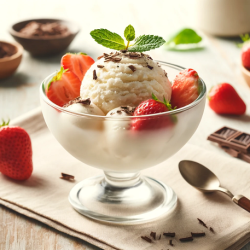 lody w pucharku