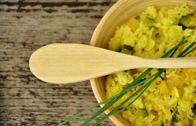 Danie risotto z ryżu