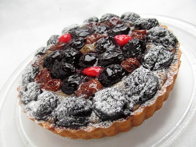 tarta z wiśniami